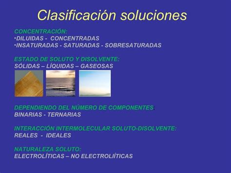 Disoluciones Fisicoquímica Ppt Descarga Gratuita