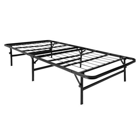 Lucid Foldable Metal Platform Bed Frame And Mattress Foundation Twin