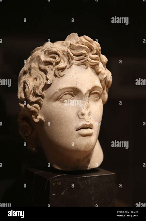 Hero Head Style Of Alexander The Great Bc Bc Roman Empire