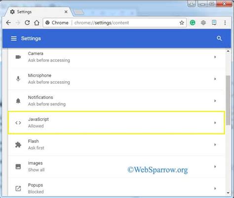 How To Disable Enable Javascript On Microsoft Edge Browser Windows