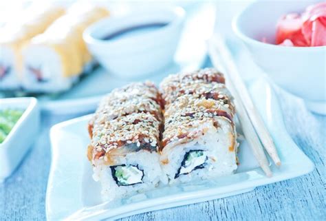 Premium Photo Fresh Sushi