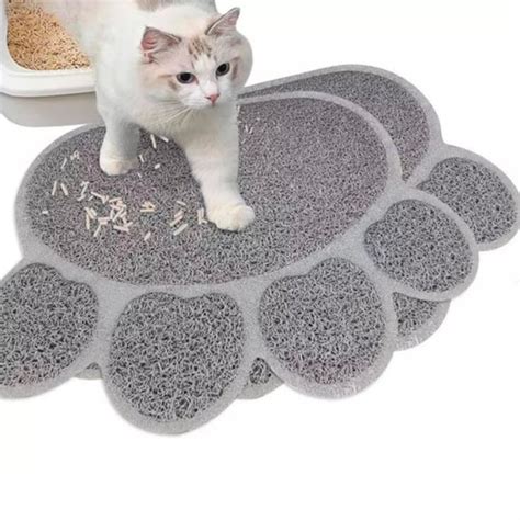 GENERICO Alfombra Sanitaria Para Arenero Mat Tapete Gato 57x37 Gatito