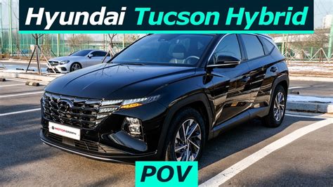 New 2022 Hyundai Tucson Hybrid Pov Ride Stepping Up Its Game Youtube