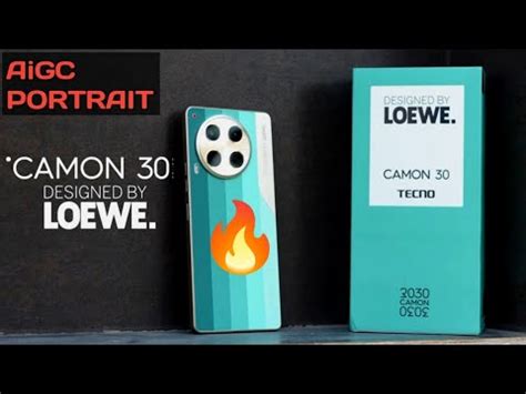 TECNO CAMON 30 Loewe Edition Price Best AI Features YouTube