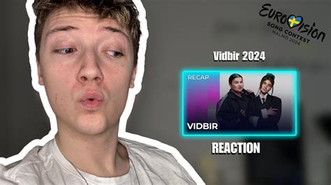 Strong Selection Recation To Vidbir Recap Eurovision