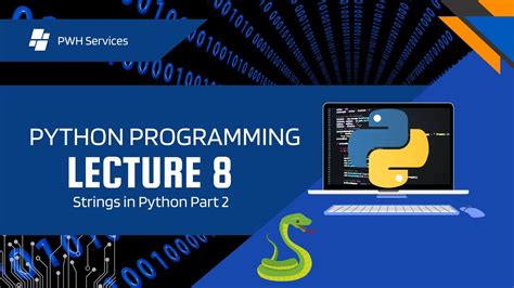 Python Strings Part Ii Modify String Format String Python Tutorials Lecture 8 Youtube