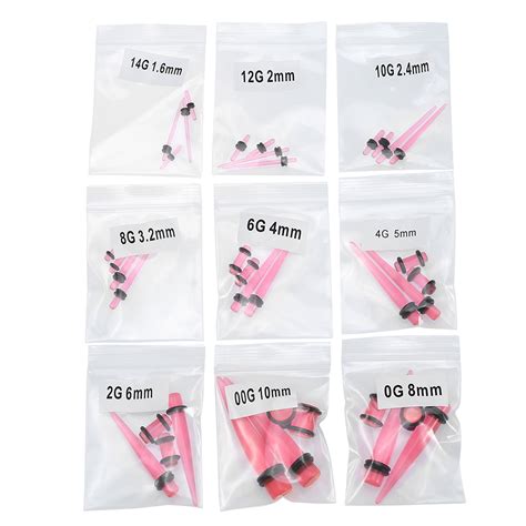 Juego De Tapones Para Orejas Kit De Estiramiento De Orejas Tapones