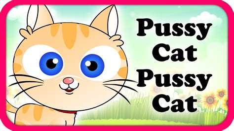 Pussy Cat Pussy Cat Lyrical Video English Nursery Rhymes Full Lyrics