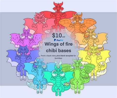 Wof Chibi Bases All Tribes By Moondocool On Deviantart