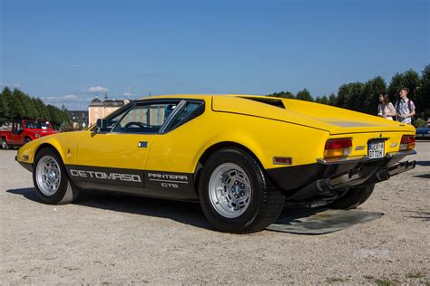 1972 De Tomaso Pantera Gts Heck 1970er Paledog Fotosammlung