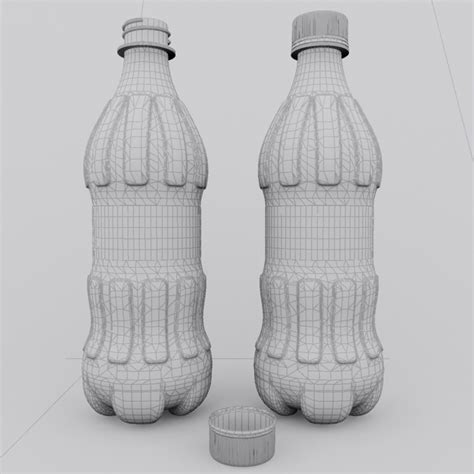Plastic Pet Bottles 3d Max