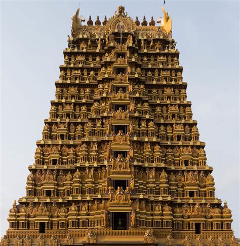 Nallur Kandaswamy Kovil The Intricate Gopuram Flickr