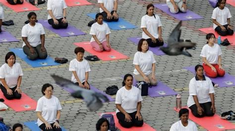 Guinness World Record Set By Yoga Day Event In Surat