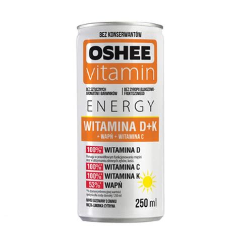 Oshee Vitamin Mi Ta Limonka Cytryna Ml Szt Oshee Sklep Empik