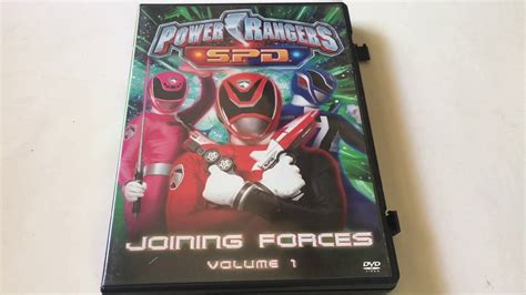 Power Rangers S P D Joining Forces Volume 1 Dvd Movie Collection Youtube