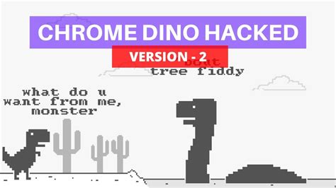 I Remade The Chrome Dino Game With Commands And A Texture Pack