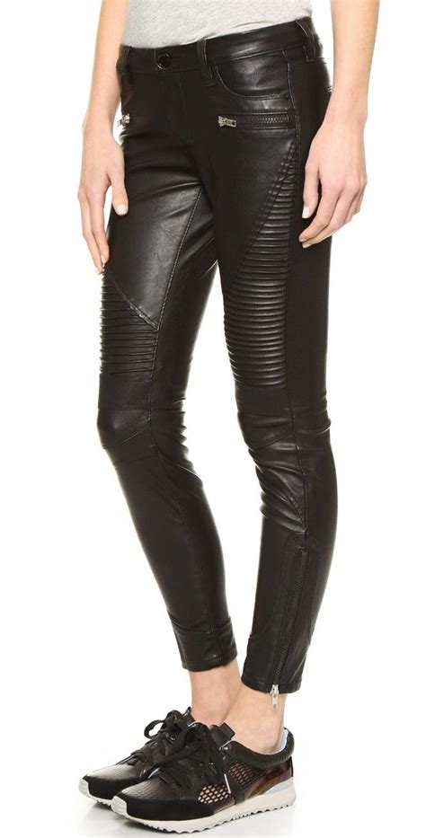 BLANKNYC Black Vegan Leather Moto Pants Leather Moto Pants Moto