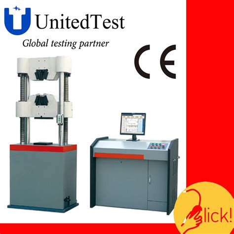 Waw B Computer Servo Universal Tensile Testing Machine Price China Universal Testing Machine