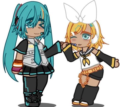 Vocaloid Designs Pt 1 Miku And Rin R Gachaclub