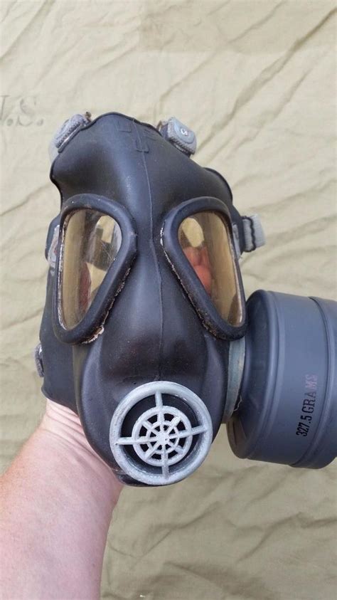 Original Ww2 M5 Assault Gas Mask 1831975305