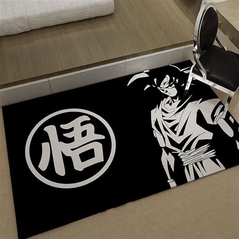 3D Tapis Antidérapant Dragon Ball Super Doux Tapis De Salon 3D