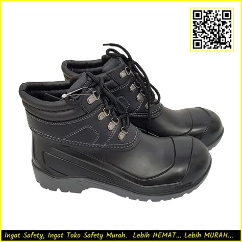 Safety Shoes Ap Max By Ap Boot Sepatu Boots Kerja Hitam Ujung Besi