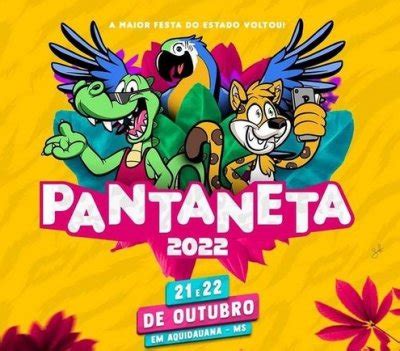 Portal De Aquidauana Pantaneta Retorna Shows De Araketu E