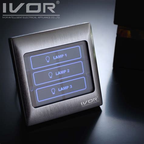 Touch Screen Light Switch Wall Switch Sk-t2000l3 - Buy Wall Switch ...