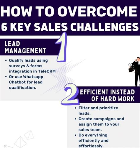 How To Overcome 6 Key Sales Challenges