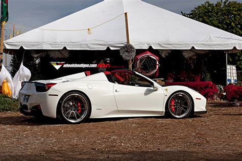 Vorsteiner Ferrari Spider Lowered On Adv Wheels Gtspirit