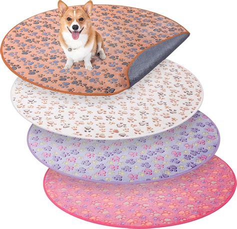 Clysee 4 Pack Whelping Pads Washable For Dog Waterproof Pet