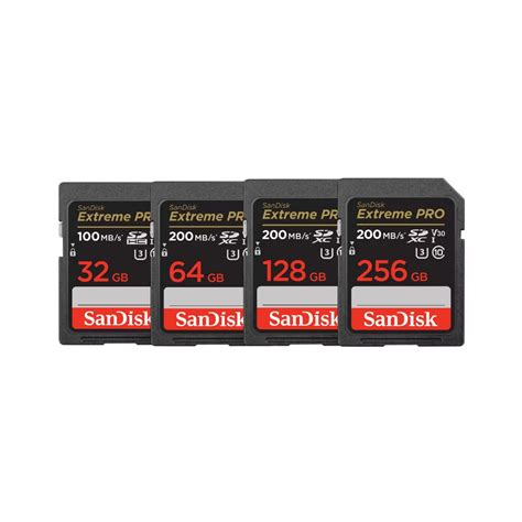 Sandisk Sd Card Extreme Pro Uhs I C10 V30 U3 Memory Card Thunder Match