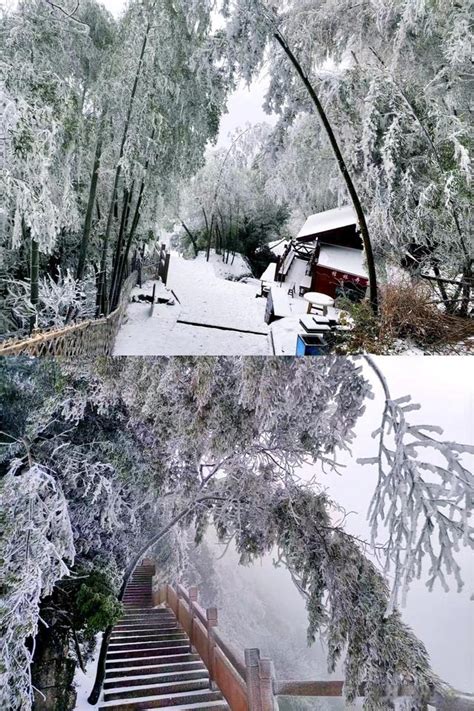 桂林·八角寨雪景丨下雪的八角寨真的太絕了 壹讀