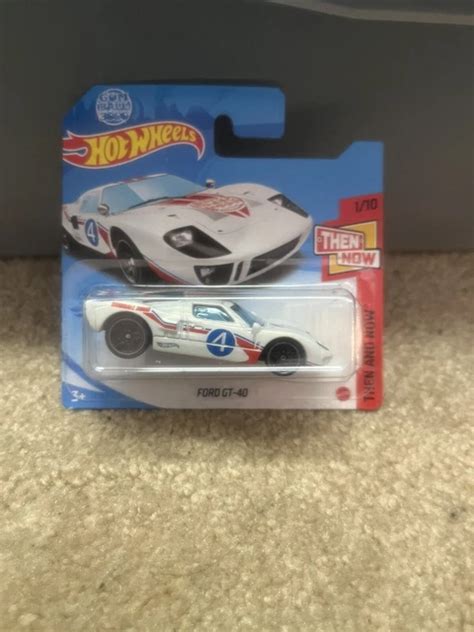 Hot Wheels Ford Gt Gum Ball Moul E Sous Pression Hier Et Maintenant S Rie Courte