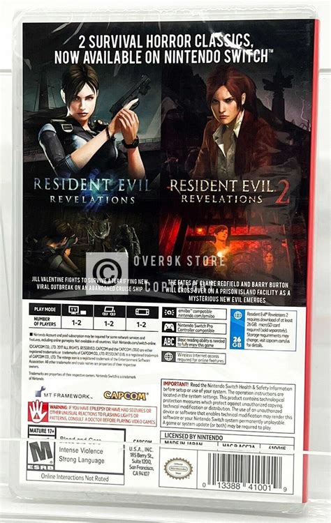 Resident Evil Revelations Collection Nintendo Switch Brand New