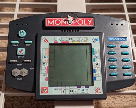 MONOPOLY Electronic Handheld Game - Etsy