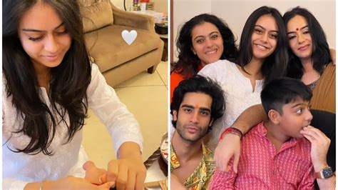 Inside Kajol Nysa And Yugs Intimate Raksha Bandhan Celebration See