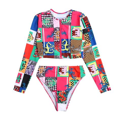 Buy Aim Women Sexy Solid Push Up High Cut Lace Up Halter Bikini Set Two Piece Swimsuit At