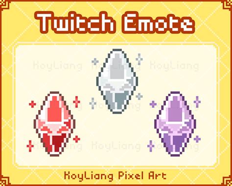 Custom Twitch Emotes or Channel Points Icon in 8bit Pixel - Etsy