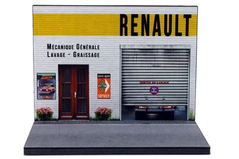 DIORAMA GARAGE RENAULT 1 43ème Milena Rose 43 2 A A 117 EUR 9 90