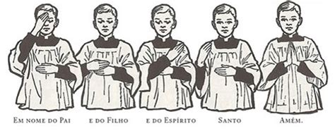 O Sinal da cruz Paróquia São José