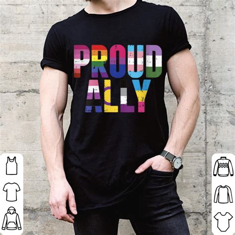 Pride Lgbt Bisexual Proud Ally Shirt Hoodie Sweater Longsleeve T Shirt