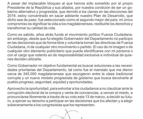 Cómo redactar una carta para el gobernador Carta Creativa