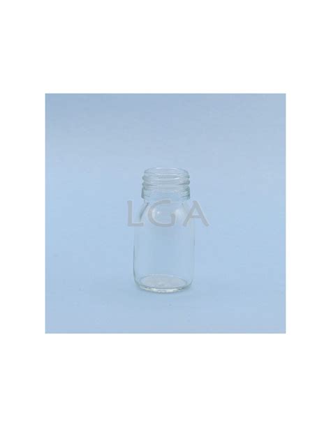 White Glass Round Bottle Øpp28 30ml