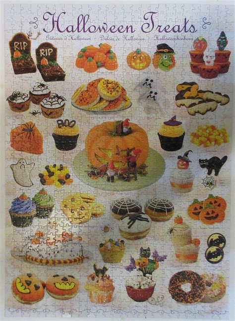 Halloween Treats by Eurographics, 1000 pieces : r/Jigsawpuzzles