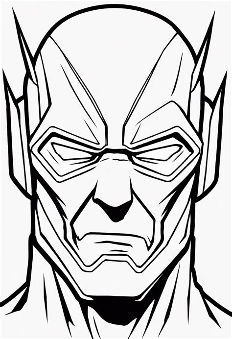 1 Flash Coloring Pages ColorBliss Art