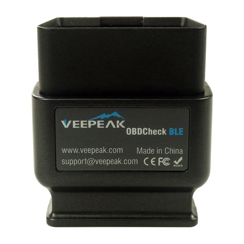 Veepeak OBDCheck BLE OBD2 Bluetooth Scanner Auto OBD App Diagnostic