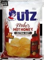 Utz Potato Chips Mike S Hot Honey Extra Hot
