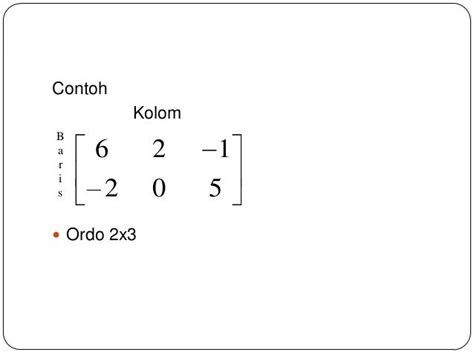 Contoh Soal Matriks 2X3 Bakti Soal