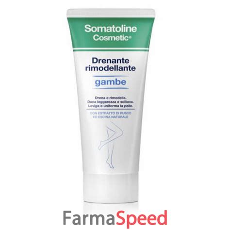 Somatoline Cosmetic Drenante Rimodellante Gambe Gel Ml